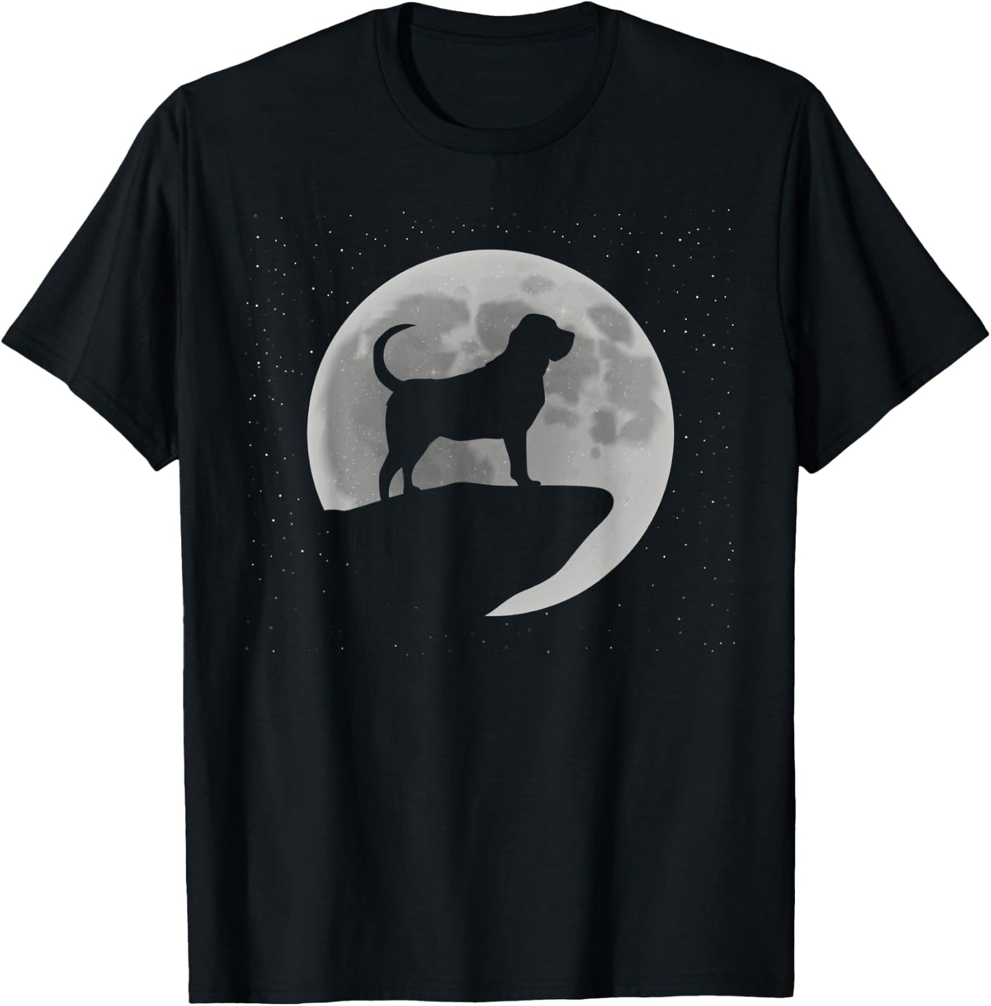 Fila Brasileiro Dog Moon Halloween Women T-Shirt - T-Shirt | Black
