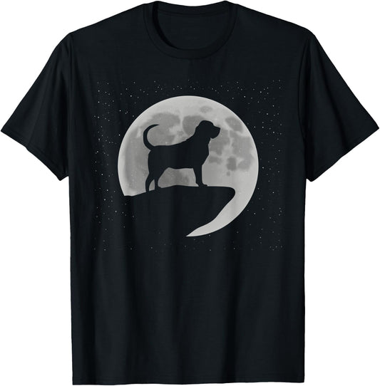 Fila Brasileiro Dog Moon Halloween Women T-Shirt - T-Shirt | Black