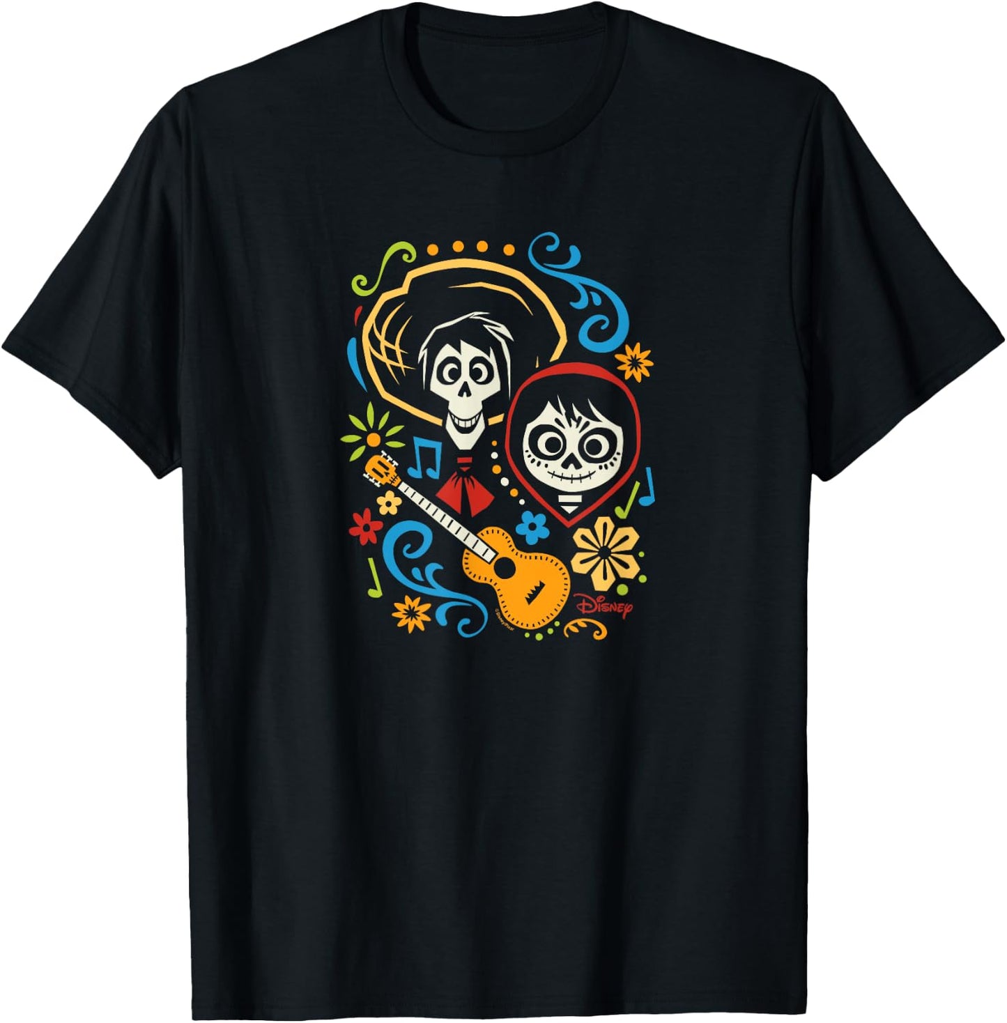 Coco - Hector and Miguel T-Shirt - T-Shirt | Black