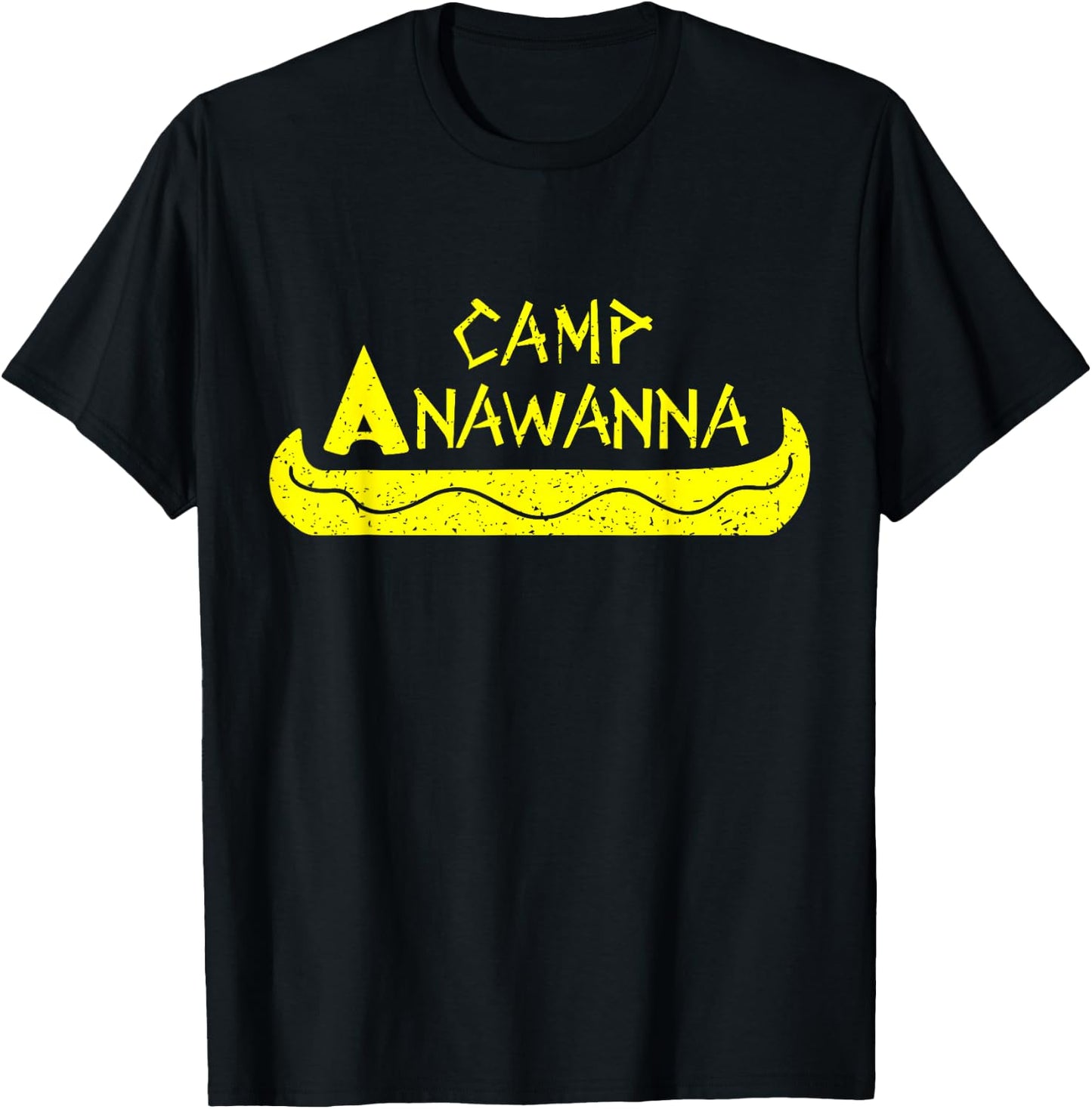 Camp Anawanna Vintage T-Shirt - T-Shirt | Black