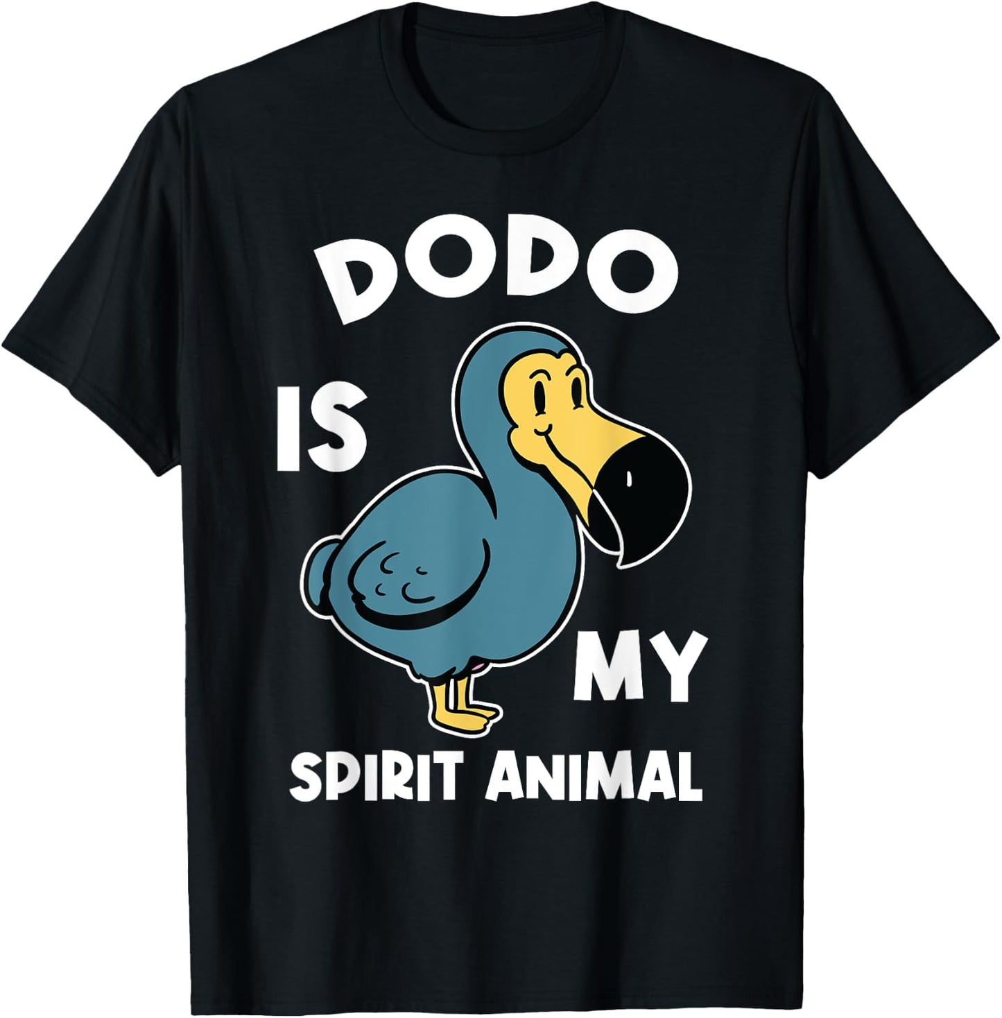 Dodo Bird Vintage Loves Dodos Flightless Bird Watching T-Shirt - T-Shirt | Black