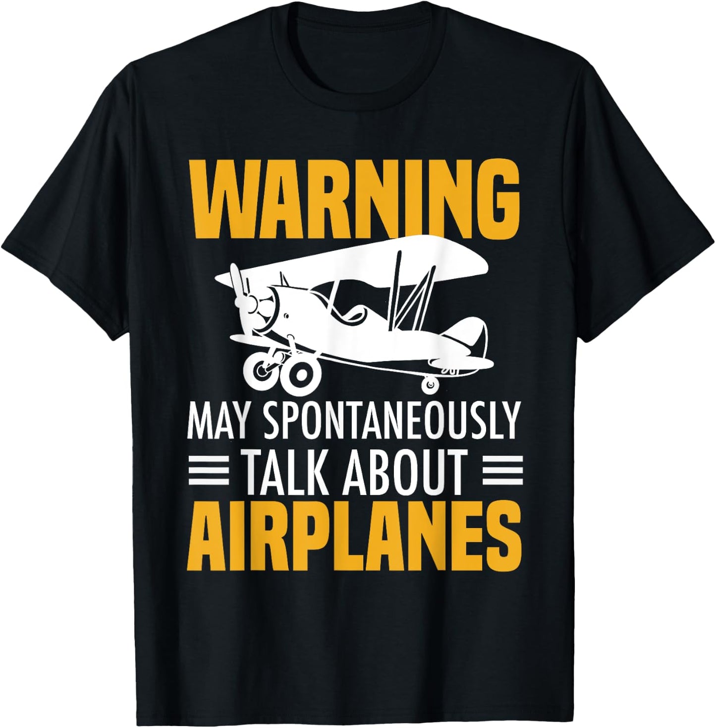 Funny Pilot Art Women Aviation Pilot Airplane Lovers T-Shirt - T-Shirt | Black
