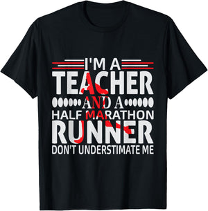Marathoner Half Marathon First Half Marathon T-Shirt - T-Shirt | Black