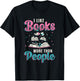 I like books more than people who read books T-Shirt - T-Shirt | Black