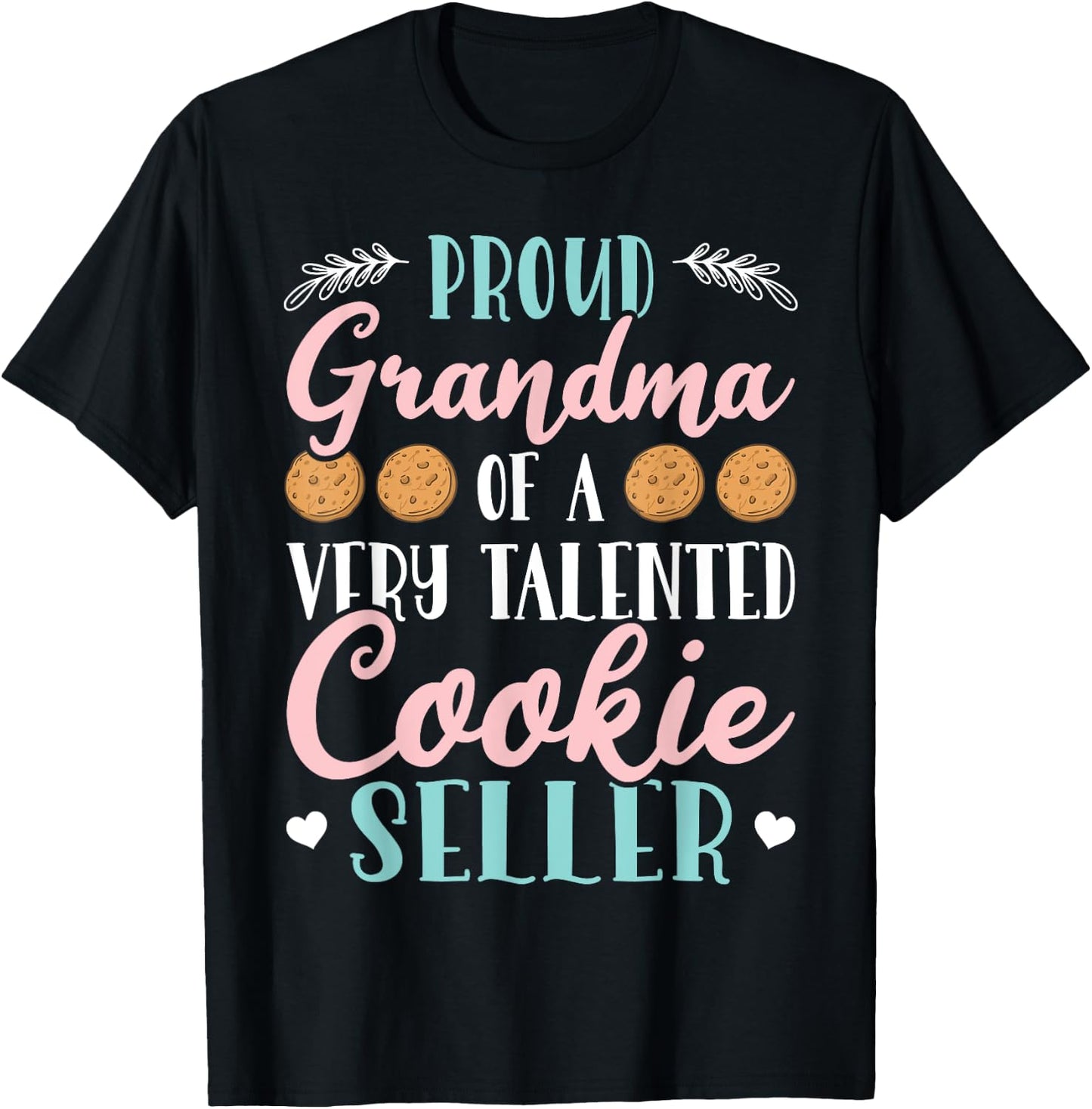Scout And Cookie Seller - Scouting Cookie T-Shirt - T-Shirt | Black