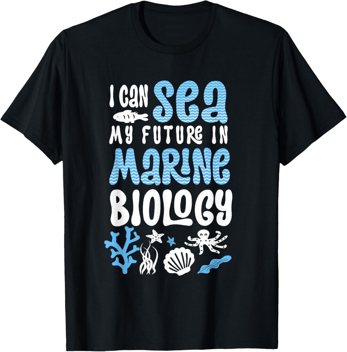 Shark Marine biologist T-Shirt - T-Shirt | Black