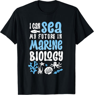 Shark Marine biologist T-Shirt - T-Shirt | Black