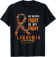 My Sister's Fight Is My Fight Leukemia Survivor Support Team T-Shirt - T-Shirt | Black