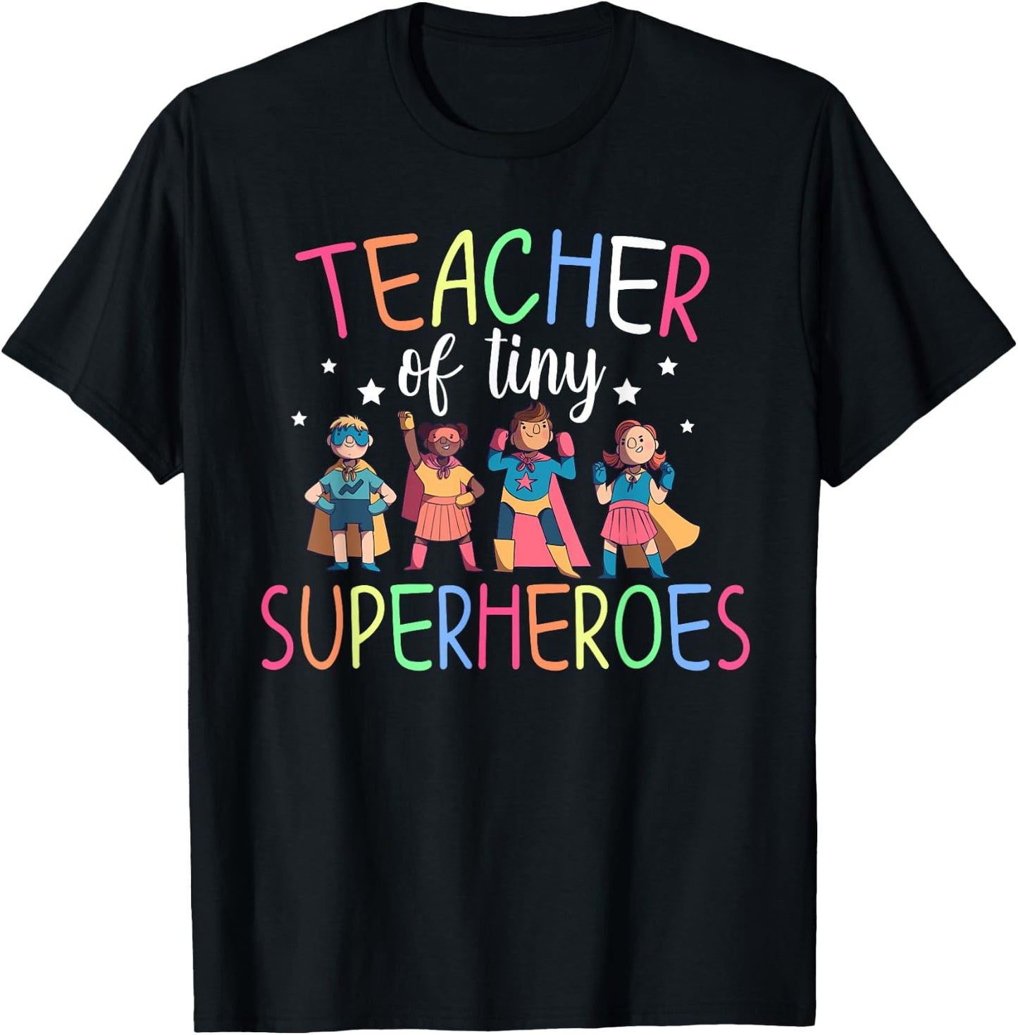 Teacher Novelty Apparel -Adults Teacher Black Small Classic Fit Short Sleeve T-Shirt - T-Shirt | Black