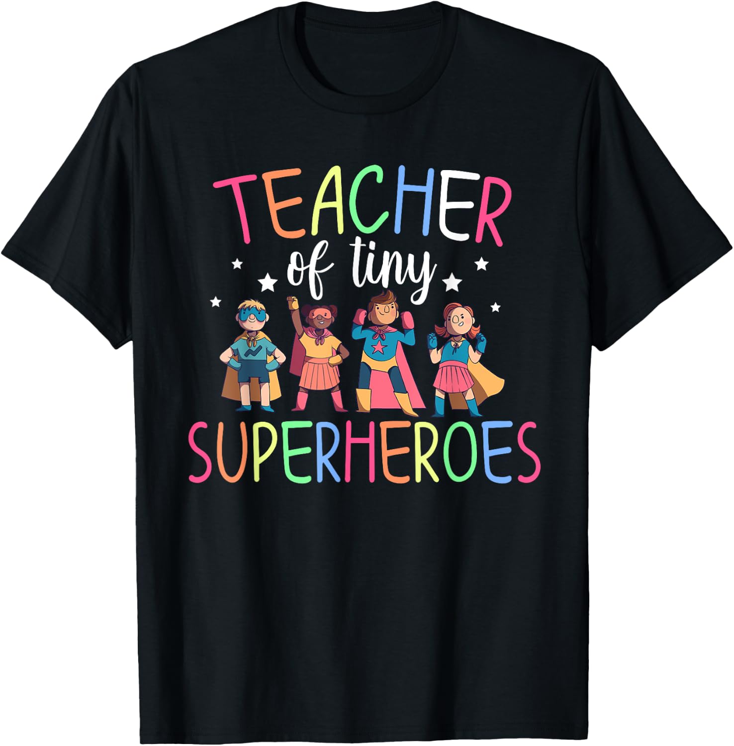 Teacher Novelty Apparel -Adults Teacher Black Small Classic Fit Short Sleeve T-Shirt - T-Shirt | Black