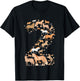 Little Girls 2 Years Old 2nd Birthday Horse Graphic Cute T-Shirt - T-Shirt | Black