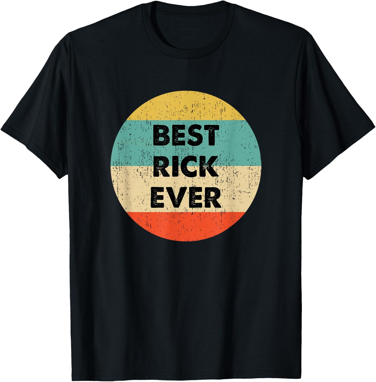 Rick Name T-Shirt - T-Shirt | Black