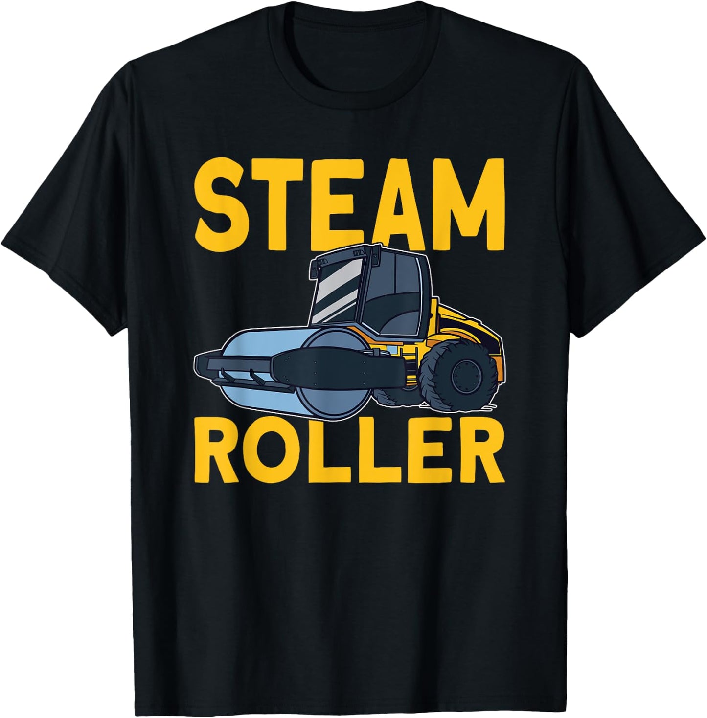Steam Roller T-Shirt - T-Shirt | Black