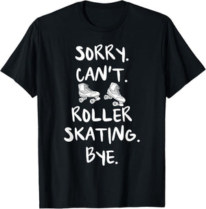 Skating Skates Roller Skater Master Roller Funny Skater T-Shirt - T-Shirt | Black