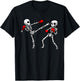 Cool Kickboxing Design Women Kickboxer Boxing T-Shirt - T-Shirt | Black