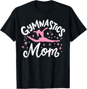 Gymnastics Mom Gymnast Mom T-Shirt - T-Shirt | Black