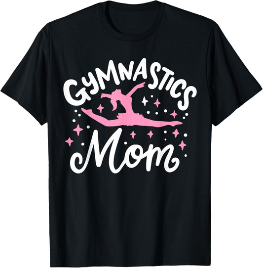 Gymnastics Mom Gymnast Mom T-Shirt - T-Shirt | Black