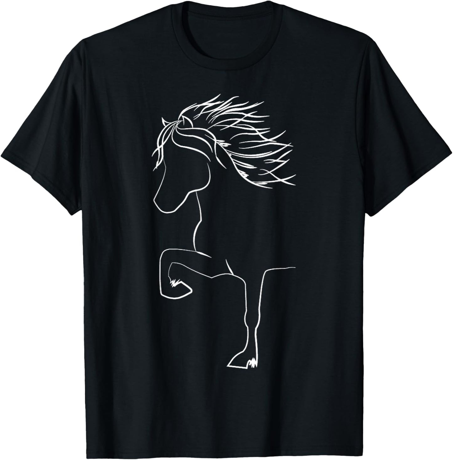 Cute Icelandic Horse Apparel For Horsefans King Kolbi T-Shirt - T-Shirt | Black