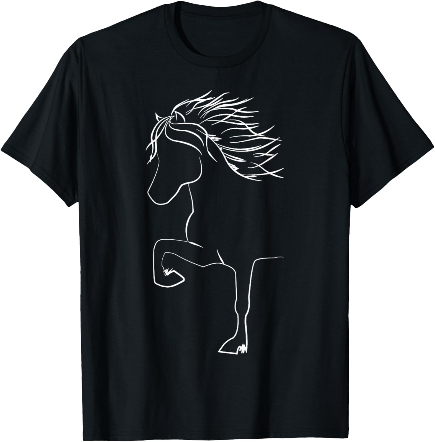 Cute Icelandic Horse Apparel For Horsefans King Kolbi T-Shirt - T-Shirt | Black