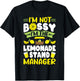 Lemonade Stand I'm Not Bossy, I'm The Lemonade Stand Manager T-Shirt - T-Shirt | Black