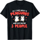 All I Care About is Penguins - Penguin Lover Bird Watcher T-Shirt - T-Shirt | Black