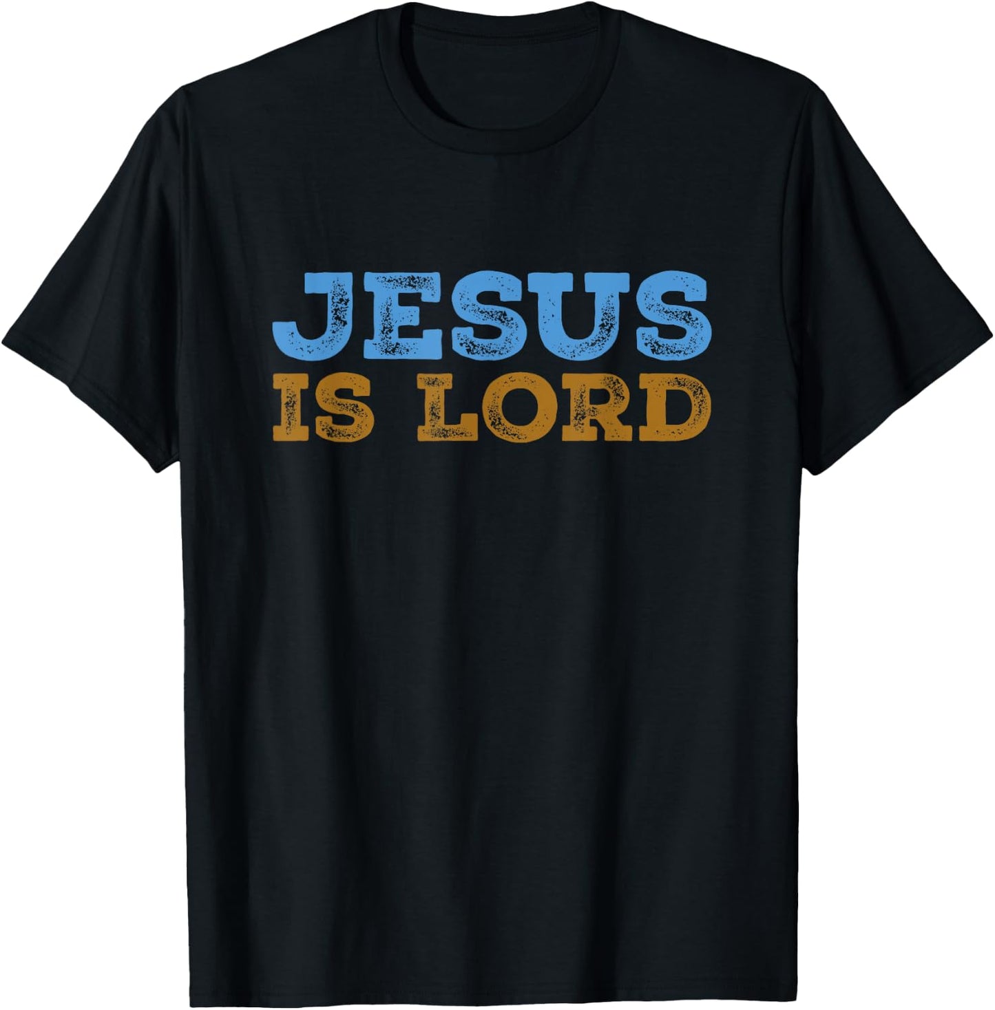 Jesus is Lord Christian T-Shirt - T-Shirt | Black