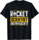 Rocket science Quote for a Rocket scientist T-Shirt - T-Shirt | Black