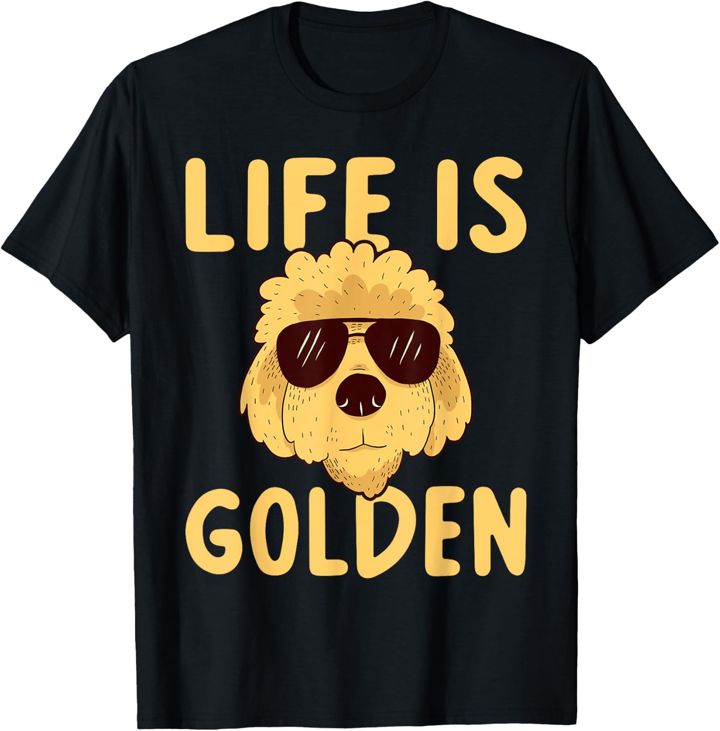 Golden Doodle T-Shirt - T-Shirt | Black
