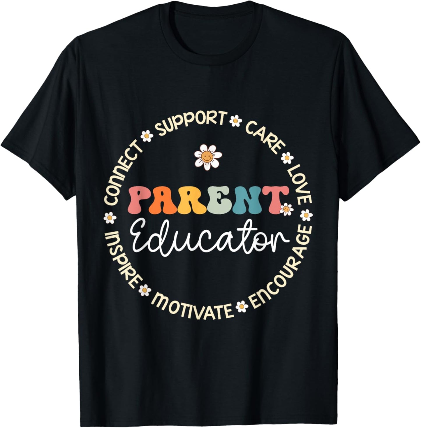 Parent Educator Appreciation Week Back to School T-Shirt - T-Shirt | Black