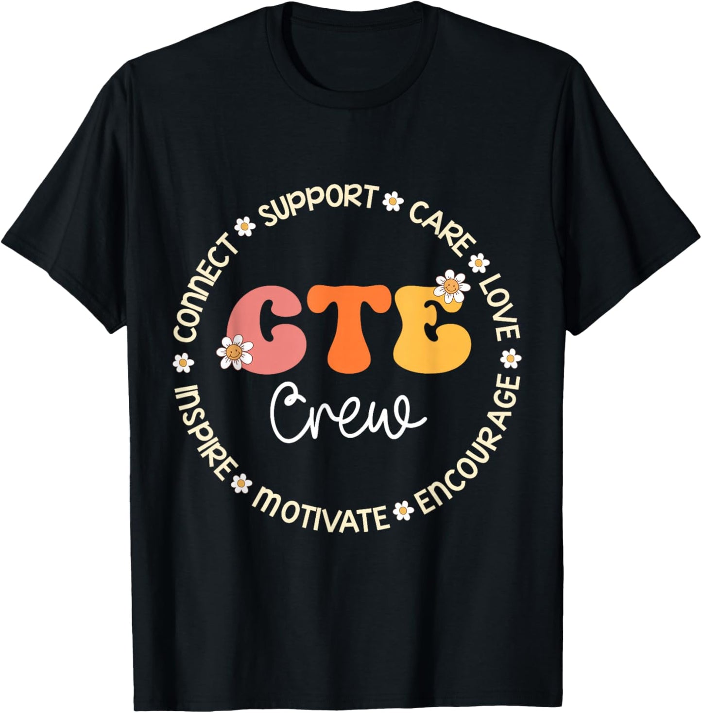 CTE Crew Appreciation Week Back to School T-Shirt - T-Shirt | Black