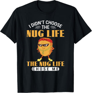 Funny Chicken Nugget Chicken Lover Nuggets T-Shirt - T-Shirt | Black
