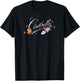 Disney Cinderella Mice Glass Slipper Logo T-Shirt - T-Shirt | Black