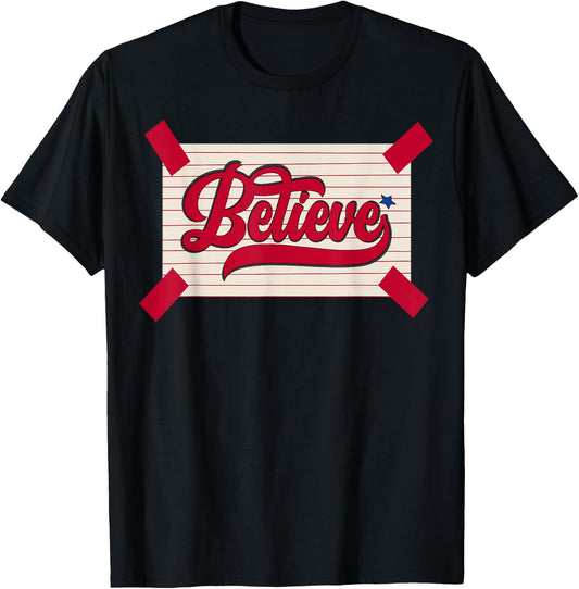 Philly Believe Philly lovers T-Shirt - T-Shirt | Black