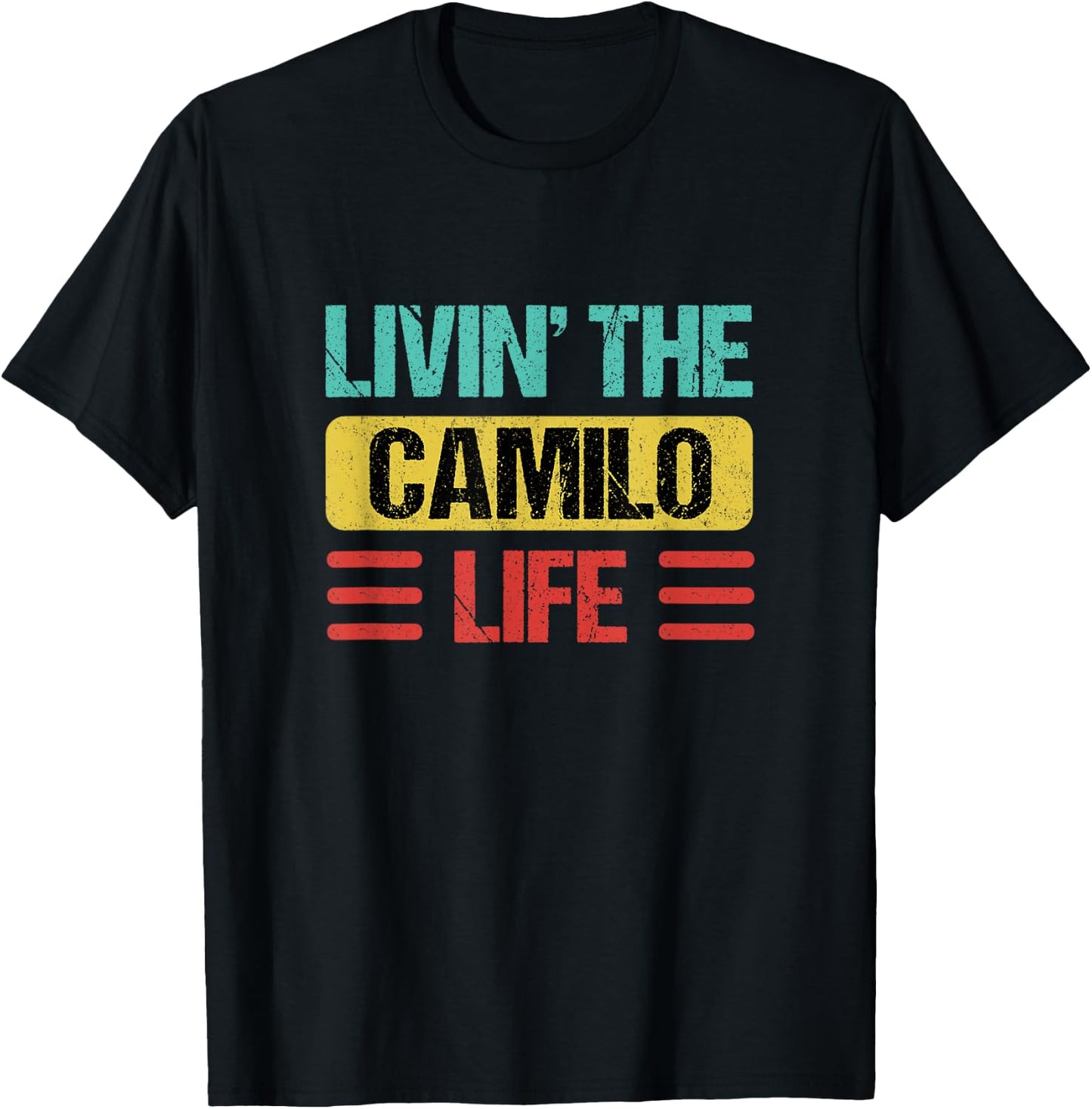 Camilo Name T-Shirt - T-Shirt | Black