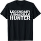 LEGENDARY ARMADILLO HUNTER Funny Hunting Wildlife T-Shirt - T-Shirt | Black