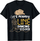 Line Dancing Funny Line Dance T-Shirt - T-Shirt | Black