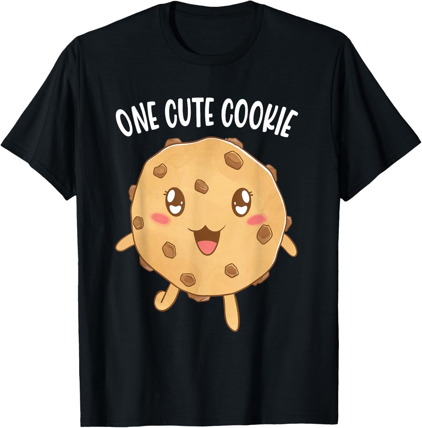 Chocolate Chip Cookie Lover Cookies T-Shirt - T-Shirt | Black