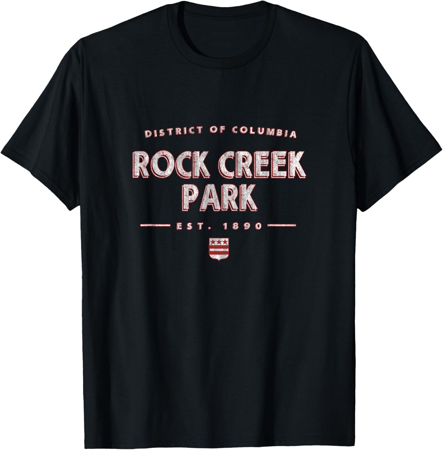 Rock Creek Park Washington DC - Rock Creek Park DC T-Shirt - T-Shirt | Black