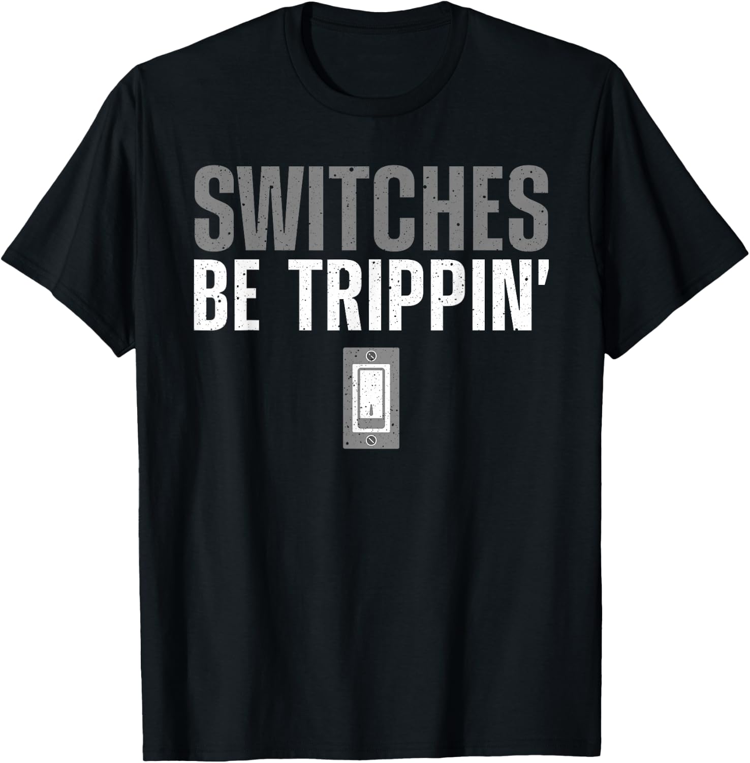 Electrician Art Women Electrical Switch Electrician T-Shirt - T-Shirt | Black