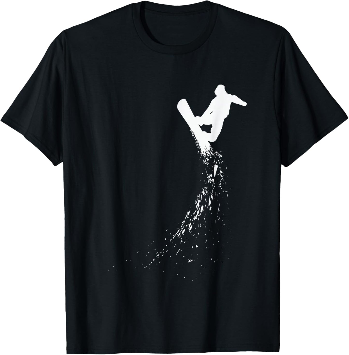 Freestyle Snowboarding - Snowboarder Snowboard Wintersports T-Shirt - T-Shirt | Black