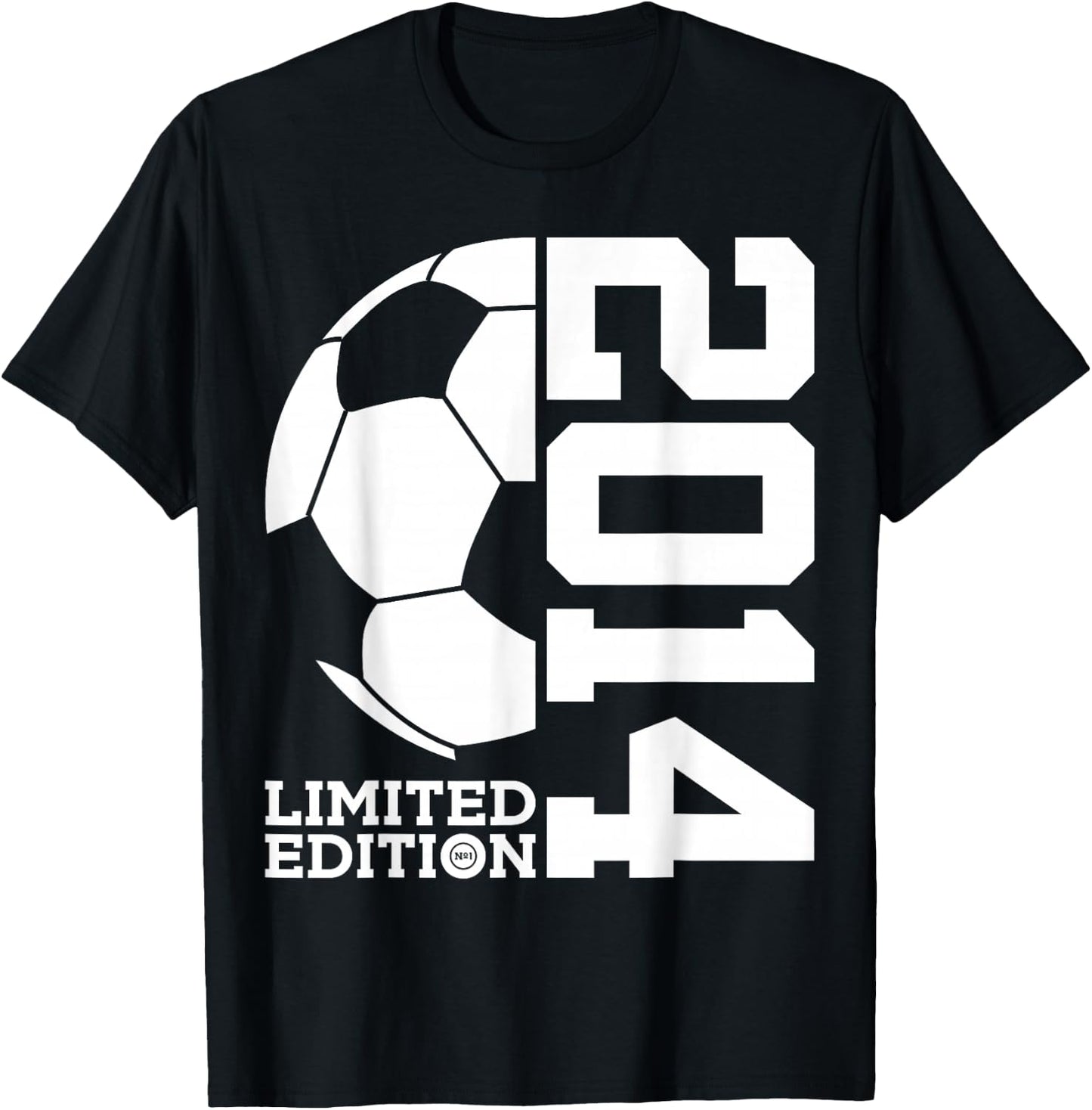 12th BIRTHDAY SOCCER LIMITED EDITION 2014 T-Shirt - T-Shirt | Black