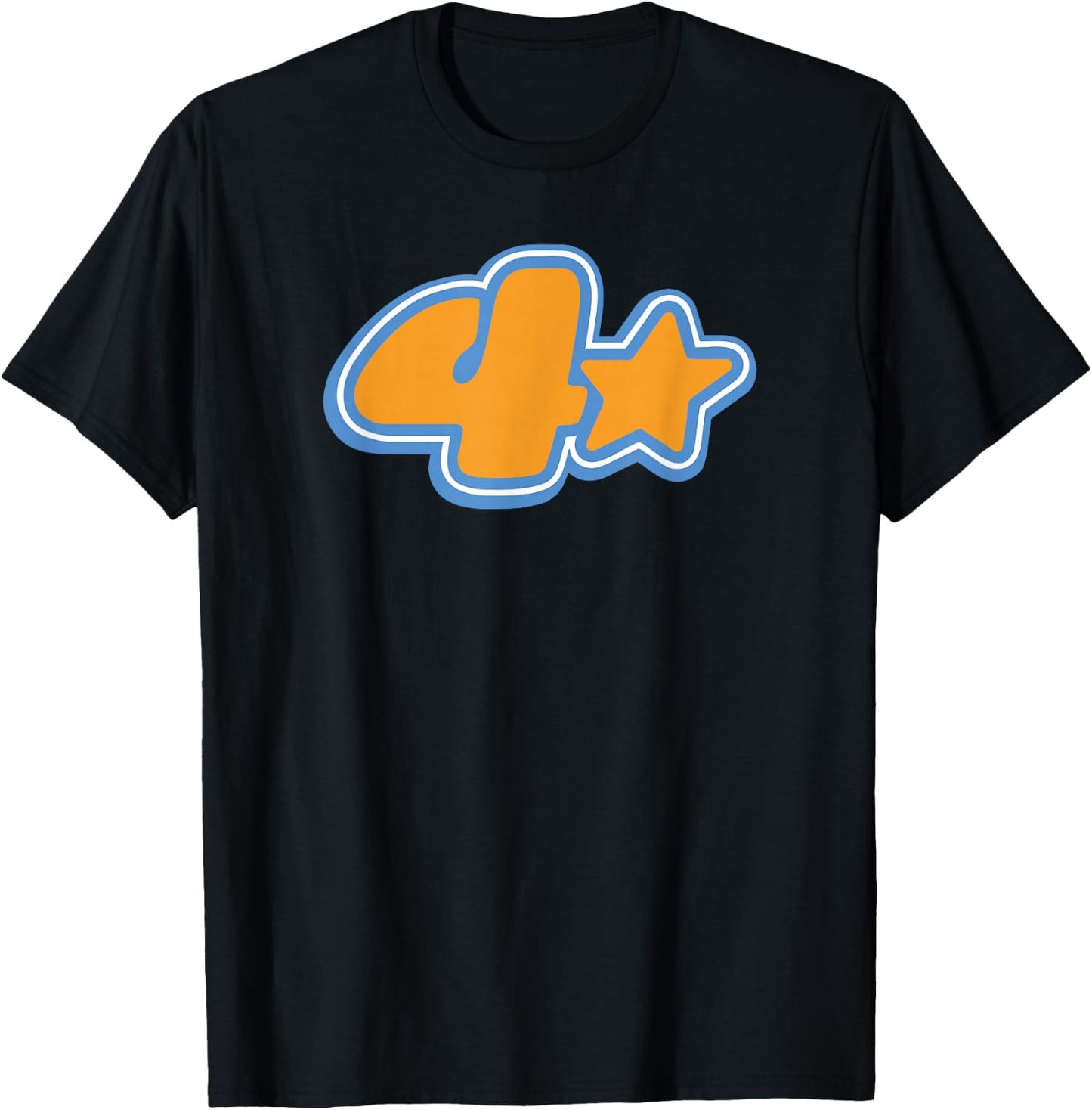 Disney Pixar Turning Red 4 Town Four Star Logo T-Shirt - T-Shirt | Black