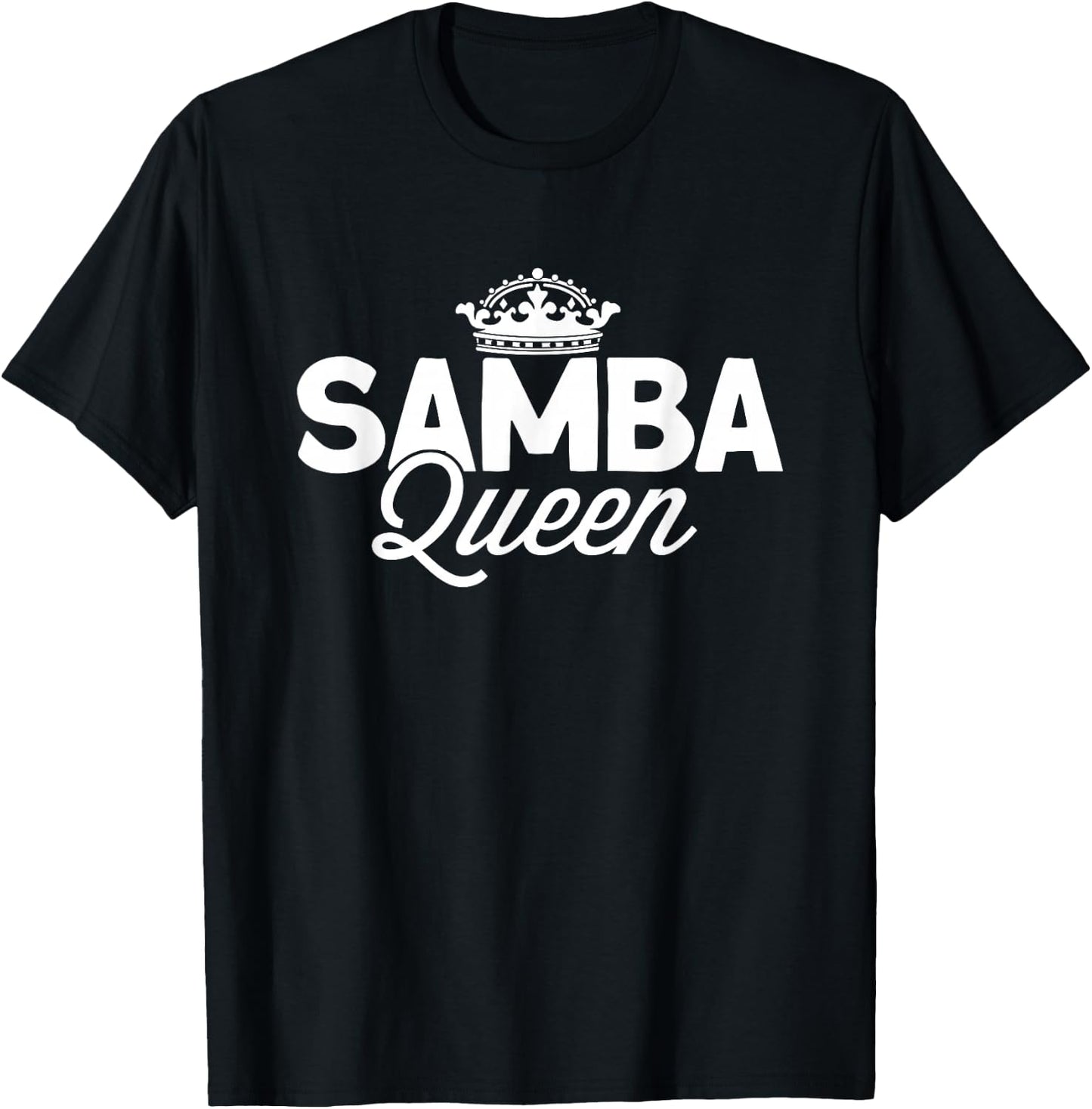 Samba Queen T-Shirt - T-Shirt | Black