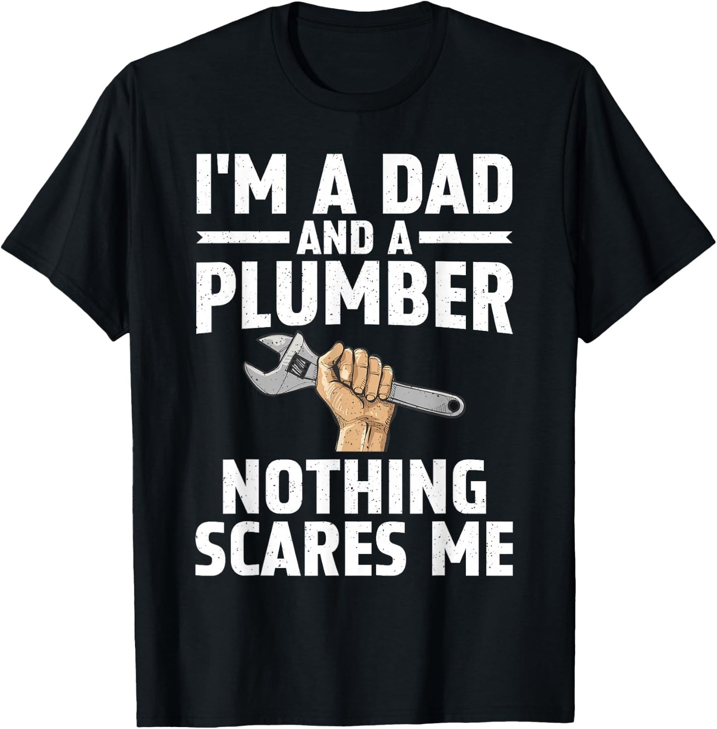Cool Plumber Art Dad Plumbing Gag Pipefitter Plumber T-Shirt - T-Shirt | Black
