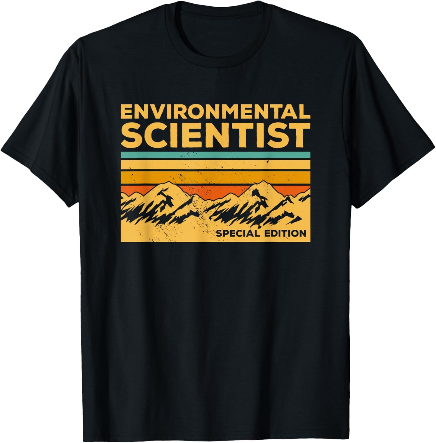 Vintage Environmental Scientist Special Edition T-Shirt - T-Shirt | Black