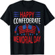 Funny Confederate Memorial Day Quote Cool Memorial Day T-Shirt - T-Shirt | Black