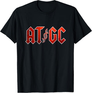 Funny Science Teacher Gift DNA ATGC T Shirt T-Shirt - T-Shirt | Black