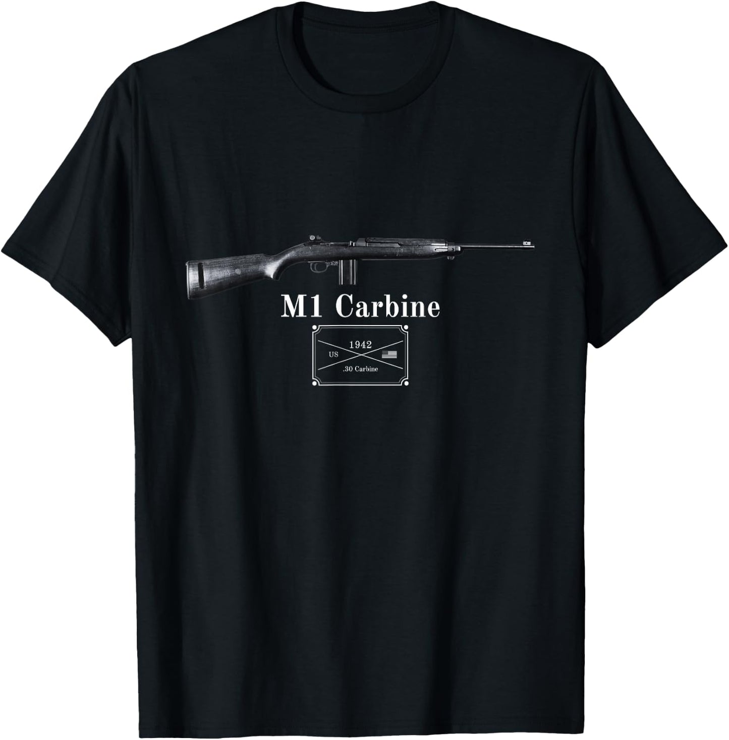 M1 Carbine Accessories / US Army Gun / Ordonnance Rifle T-Shirt - T-Shirt | Black