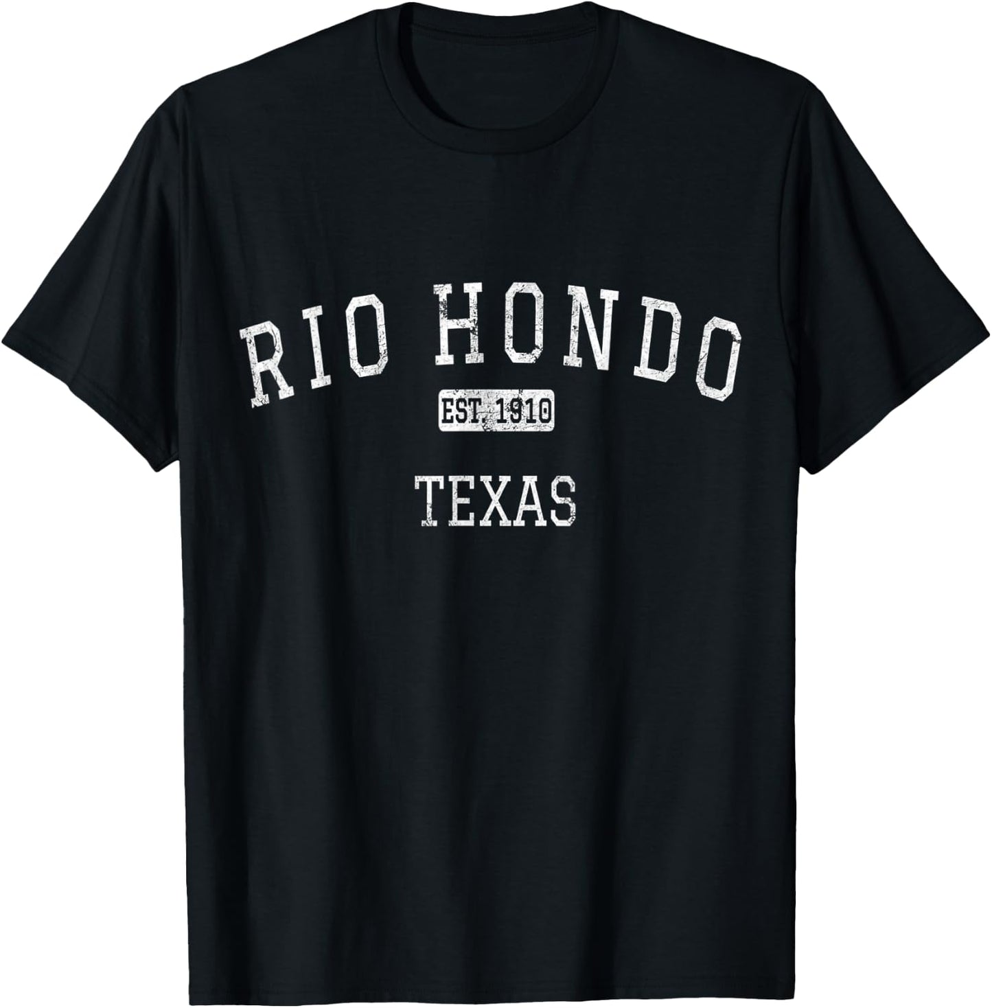 Rio Hondo Texas TX Vintage T-Shirt - T-Shirt | Black