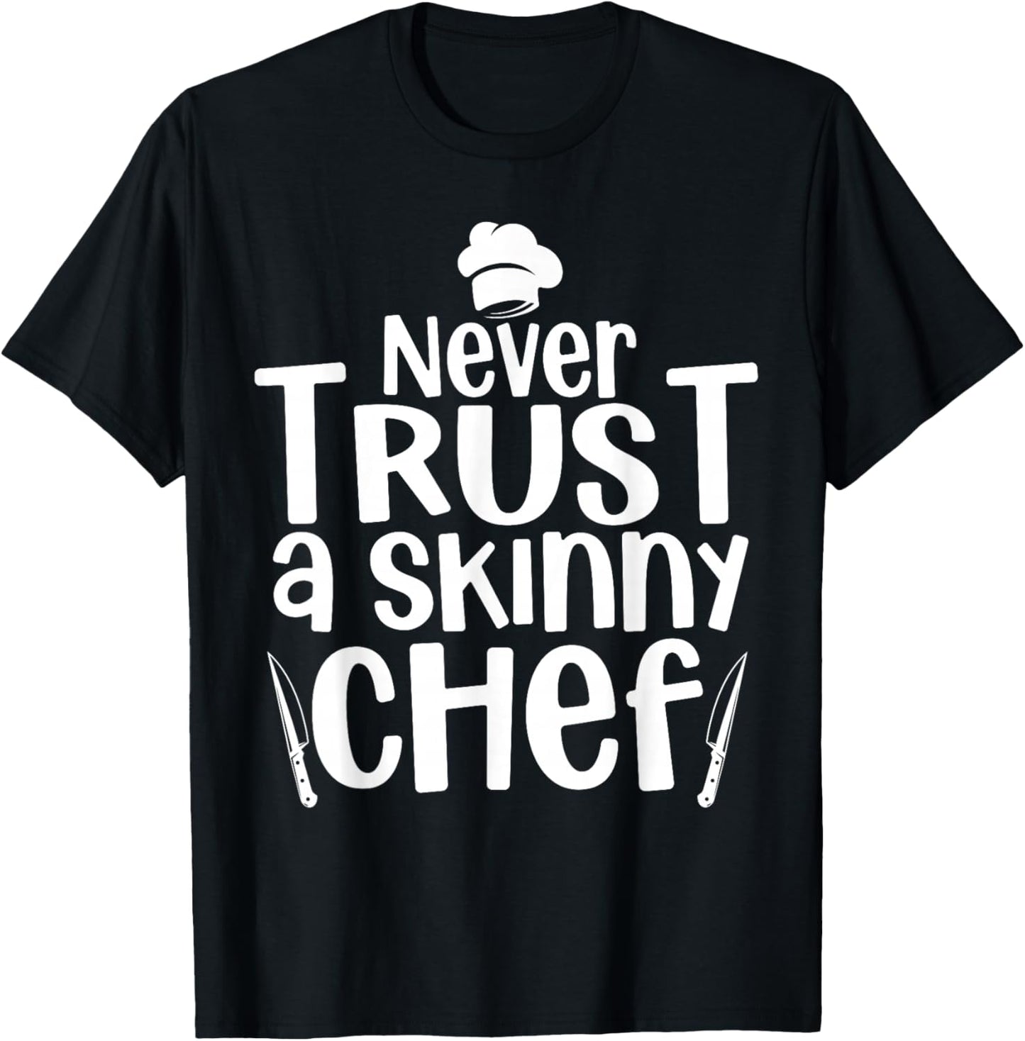Funny Chef Design Women Culinary Chef Cook Cooking T-Shirt - T-Shirt | Black
